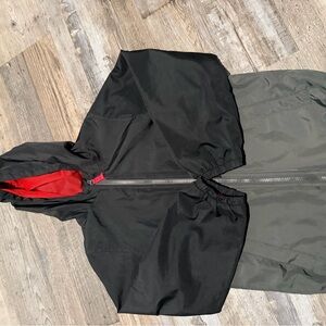 Carter's Black and Gray Kids Raincoat